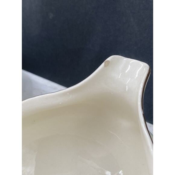 Vintage MCM Homer Laughlin Eggshell Pearl Iridescent Creamer Vase Cup LOT of 3 - Picture 10 of 12